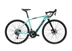 Bianchi E-Impulso Road Celeste CK16/Black Full Glossy