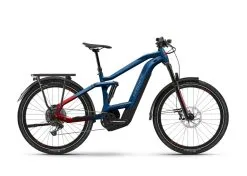 Haibike Adventr FS 9 Gloss/Metal Blue/Red
