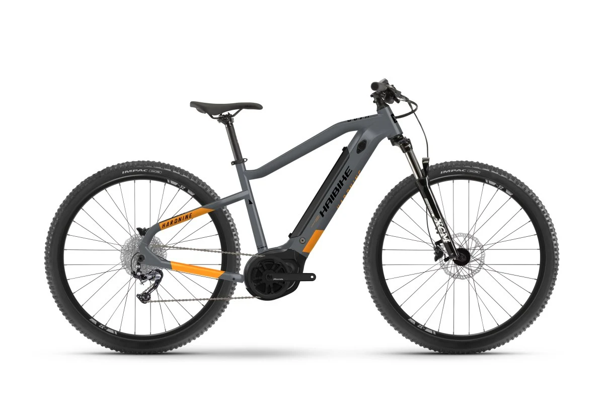 Haibike HardNine 4 Cool Grey/Lava Matte 1 Haibike HardNine 4 Cool Grey/Lava Matte