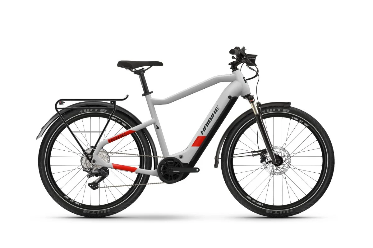 Haibike Trekking 7 High Cool Grey/Red Matte 1 Haibike Trekking 7 High Cool Grey/Red Matte