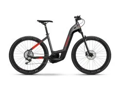 Haibike Trekking 9 Cross Low Anthracite/Red